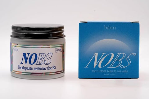 Tabletas de Pasta de Dientes Masticables NOBS™