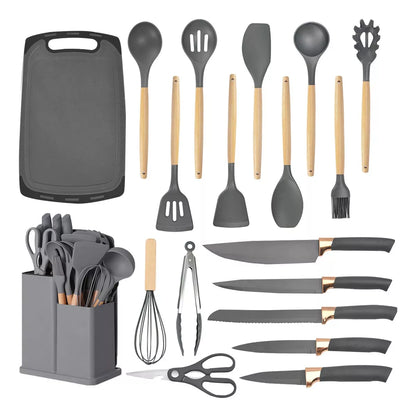 Utensilios de Cocina Silicona x19 piezas