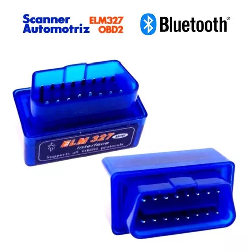 Scanner para Auto, Bluetooth, Multimarca ELM327 OBD2 V2.1